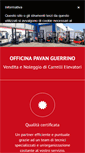 Mobile Screenshot of officinapavan.it